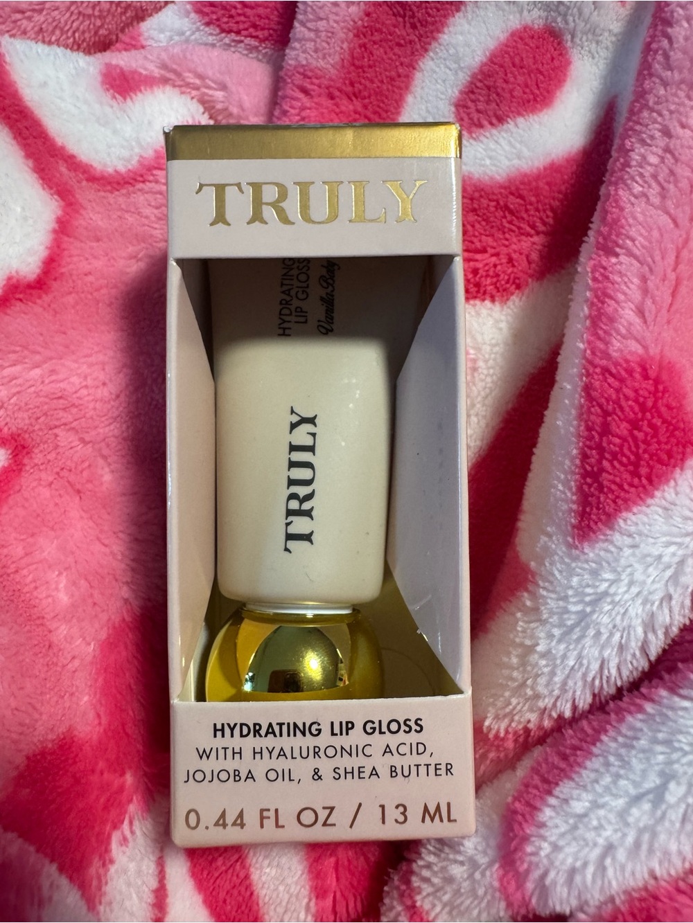 Truly Hydrating Lip Gloss Vanilla Baby New Sealed